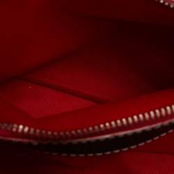 Pre Owned CH Carolina Herrera Navy Blue Leather Matteo Tote