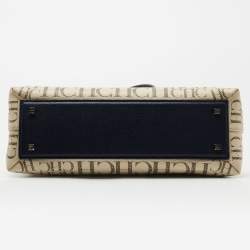 مملوكة مسبقًا CH Carolina Herrera Multicolor Monogram Coated Canvas Top Handle Bag