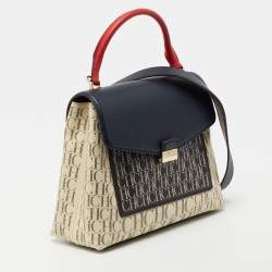 مملوكة مسبقًا CH Carolina Herrera Multicolor Monogram Coated Canvas Top Handle Bag