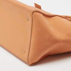 مملوكة مسبقًا CH Carolina Herrera Orange Leather Vendome Tote