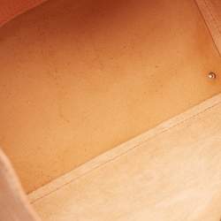 مملوكة مسبقًا CH Carolina Herrera Orange Leather Vendome Tote