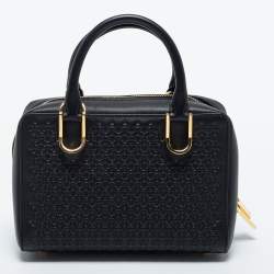 مملوكة مسبقًا CH Carolina Black Leather Baron Bag