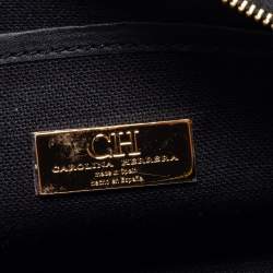 مملوكة مسبقًا CH Carolina Black Leather Baron Bag