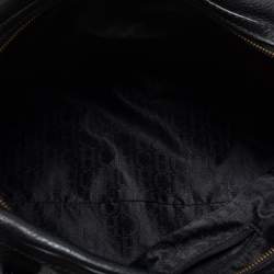Pre Owned CH Carolina Herrera  Black Leather Boston Bag