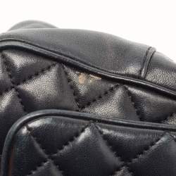 Pre Owned حقيبة كروس كارولينا هيريرا جلد مبطن بسلسلة