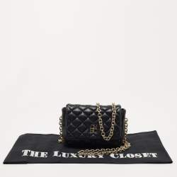 Pre Owned حقيبة كروس كارولينا هيريرا جلد مبطن بسلسلة