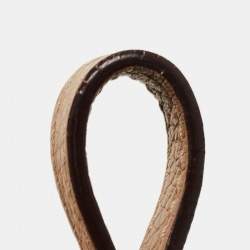 Pre Owned CH Carolina Herrera Beige Embossed Nubuck Leather Chain Tote