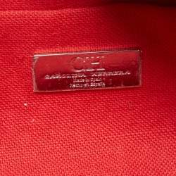 مملوكة مسبقًا CH Carolina Herrera Black Quilted Leather Crossbody Bag 