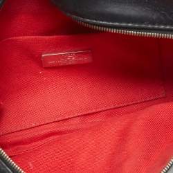 مملوكة مسبقًا CH Carolina Herrera Black Quilted Leather Crossbody Bag 