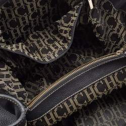 Pre Owned حقيبة يد كارولينا هيريرا ماتيو متوسطة جلد محبب بيج