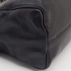 Pre Owned  CH Carolina Herrera Black Leather Satchel