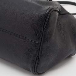 Pre Owned  CH Carolina Herrera Black Leather Satchel