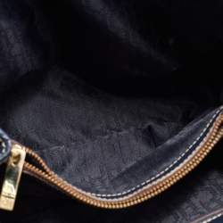 Pre Owned CH Carolina Herrera Blue Leather Andy Tote