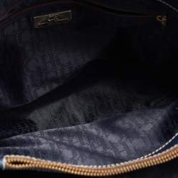 Pre Owned CH Carolina Herrera Blue Leather Andy Tote