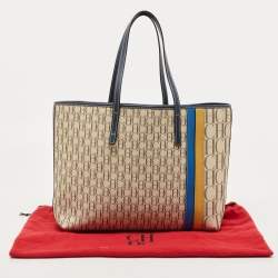 مملوكة مس بقًا حقيبة يد شوبر سى أتش كارولينا هيريرا جلد وكانفاس مونوغرامى وكانفاس مونوغرامى بنى 