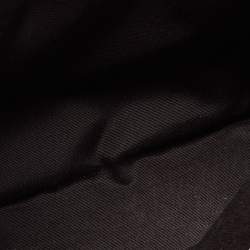 Pre Owned CH Carolina Herrera Brown Pebbled Leather Matteo Tote