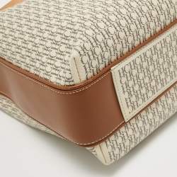 Pre Owned CH Carolina Herrera Tricolor Monogram Canvas and Leather Matryoshka Locked Bucket Bag