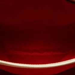 Pre Owned CH Carolina Herrera Tricolor Monogram Canvas and Leather Matryoshka Locked Bucket Bag