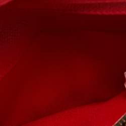 Pre Owned CH Carolina Herrera Brown/White Monogram Coated Canvas Bifold Long Wallet