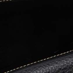 Pre Owned CH Carolina Herrera Black Leather Continental Wallet