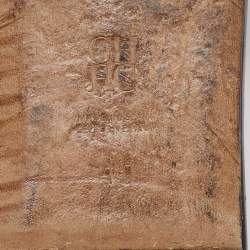 Pre Owned CH Carolina Herrera Black Leather Flat Slides Size 40