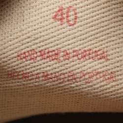 Pre Owned حذاء رياضي سي إتش كارولينا هيريرا كانفاس بيج برباط مقاس 40