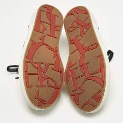 Pre Owned حذاء رياضي سي إتش كارولينا هيريرا قماش متقلب متعدد الألوان عنق منخفض مقاس 38