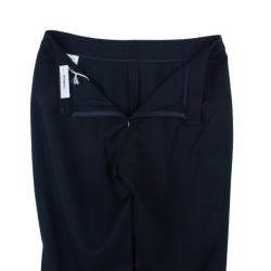 Chalayan Black Wool Slim Pants M