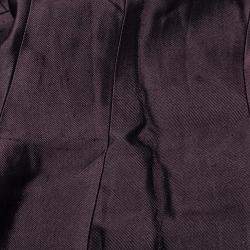 Chalayan Burgundy Sculpted Amaranth Jacket S