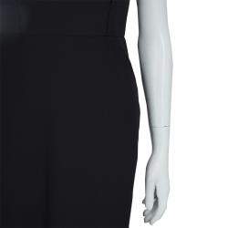 Chalayan Black Knit Noodle Strap Dress M