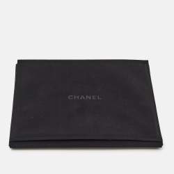 Pre Owned Chanel CC 311 Rue Cambon ID Tag Enamel Gold Tone Necklace