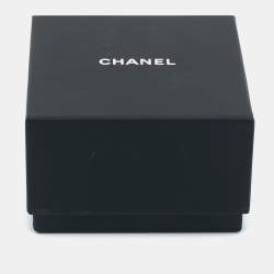 Pre Owned Chanel CC Gold Tone Hoop Earrings