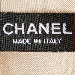 Chanel Beige Bags Printed Silk Square Scarf