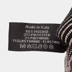 Pre Owned Chanel Pink CC Knit Leg Warmers