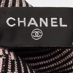 Pre Owned Chanel Pink CC Knit Leg Warmers