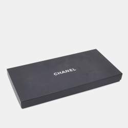 Chanel Brown Leather & Flared PU Fingerless Gloves