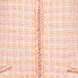 مملوكة مسبقًا Chanel Pink Tweed Fantasy Jacket M