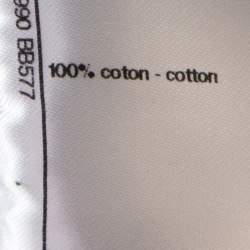 Pre Owned Chanel Dark Khaki Cotton Shorts M