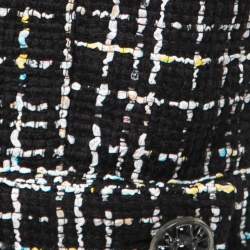 Chanel Black Tweed Cropped Vest M