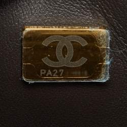 Pre Owned Chanel Multicolor Quilted Patent Leather Mini Rectangle Classic Flap Shoulder Bag