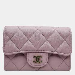 Chanel Classic Cardholder in Caviar with GHW