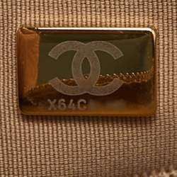 Chanel Brown Quilted Caviar Leather Classic Wallet on Chain