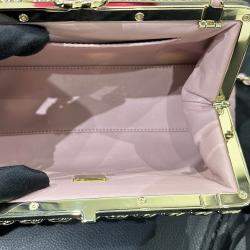 Pre Owned Chanel Pink Dinner Clutch Bag