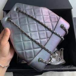 Chanel gradient purple Wandering small Backpack
