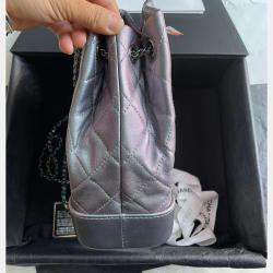 Chanel gradient purple Wandering small Backpack