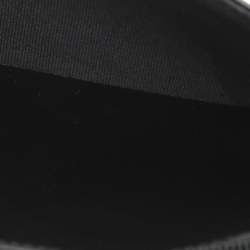 Chanel Black Quilted Caviar Leather Boy Wallet On Chain