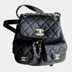 Chanel Black Duma Small Backpack