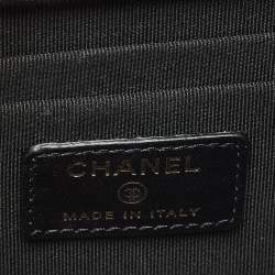 مملوكة مسبقًا Chanel Black Quilted Leather Micro Trendy CC Clutch Bag