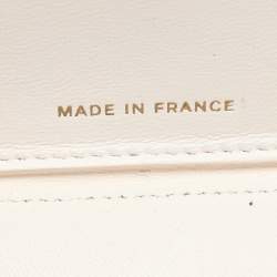 مملوكة مسبقًا حافظة بطاقات شانيل باريس-لي19م جلد مبطن أسود