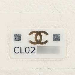 مملوكة مسبقًا حافظة بطاقات شانيل باريس-لي19م جلد مبطن أسود